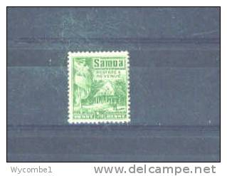 SAMOA - 1921  Native Hut   1/2d  MM - Samoa