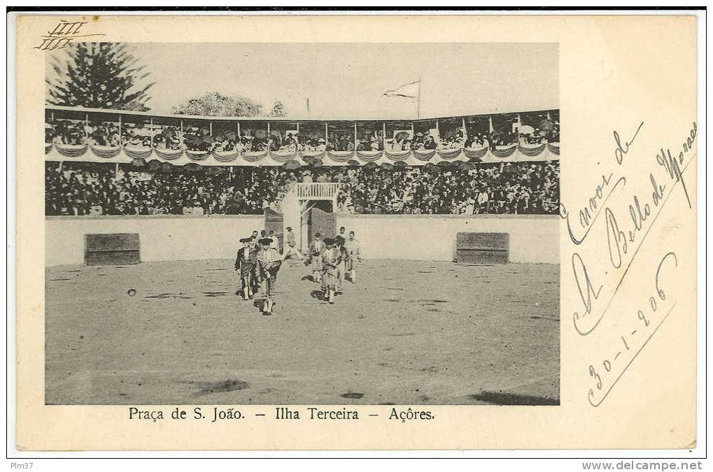 ACORES - Ilha Terceira - Praça De S. Joao - Tauromachie - Açores