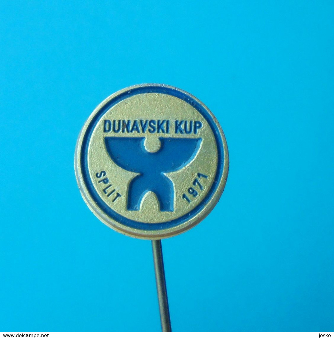 WEIGHTLIFTING - DANUBE CUP 71 Old Pin Badge Haltérophilie Gewichtheben Pesistica Halterofilia Levantamento De Pesos - Pesistica