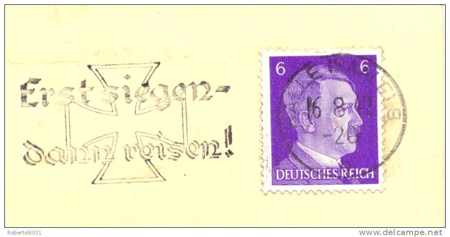 Germany Picture Postcard Halle (Saale) Blick Auf Markt Posted 1942 - Halle (Saale)