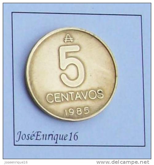 PUMA, ARGENTINA 5 CENTAVOS 1985 - Argentinië