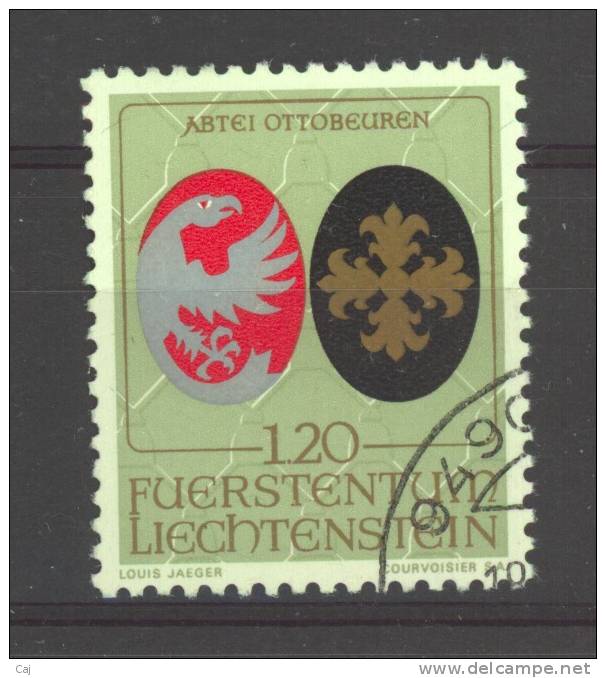 Liechtenstein  :  Yv  493  (o) - Gebraucht