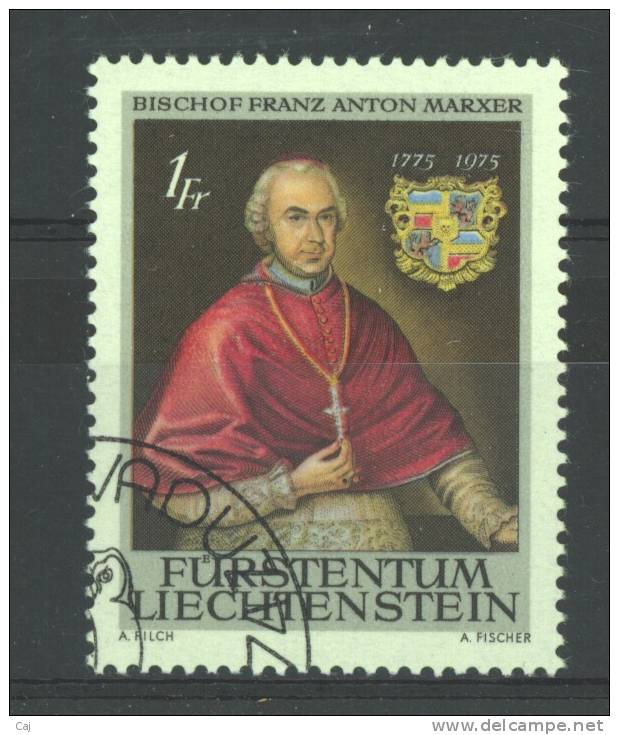 Liechtenstein  :  Yv  556  (o) - Oblitérés