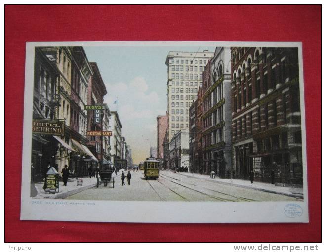 Memphis TN    Main Street  Detroit Publisher-------- (ref112) - Memphis