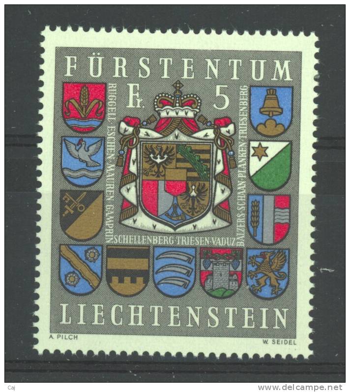 Liechtenstein  :  Yv  537  **      ,    N2 - Unused Stamps