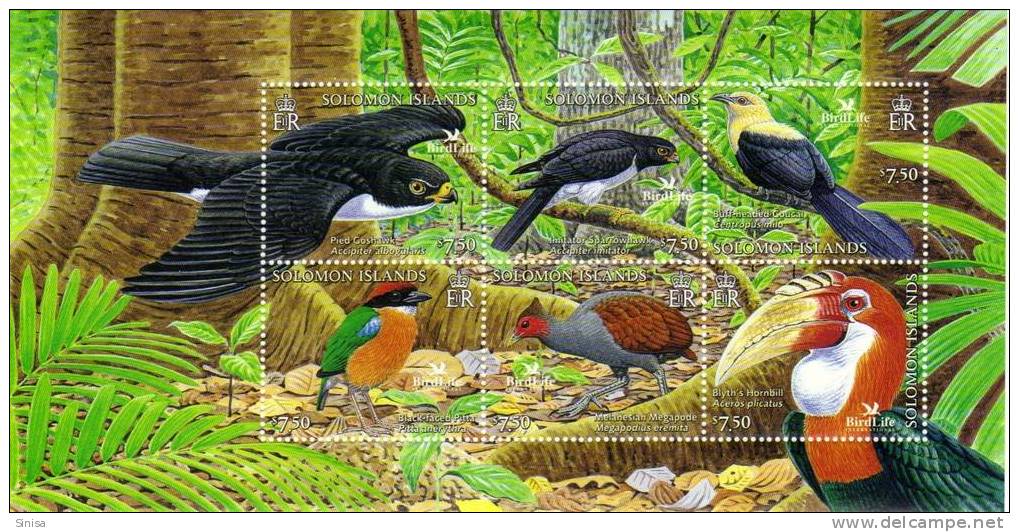 Solomon Islands / Birds / Hawk - Autres & Non Classés