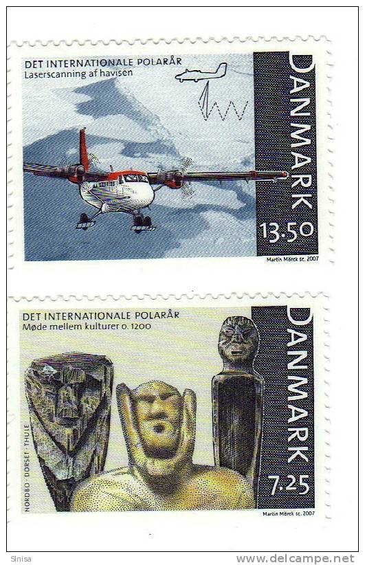 Denmark / Polar Explorations - Unused Stamps
