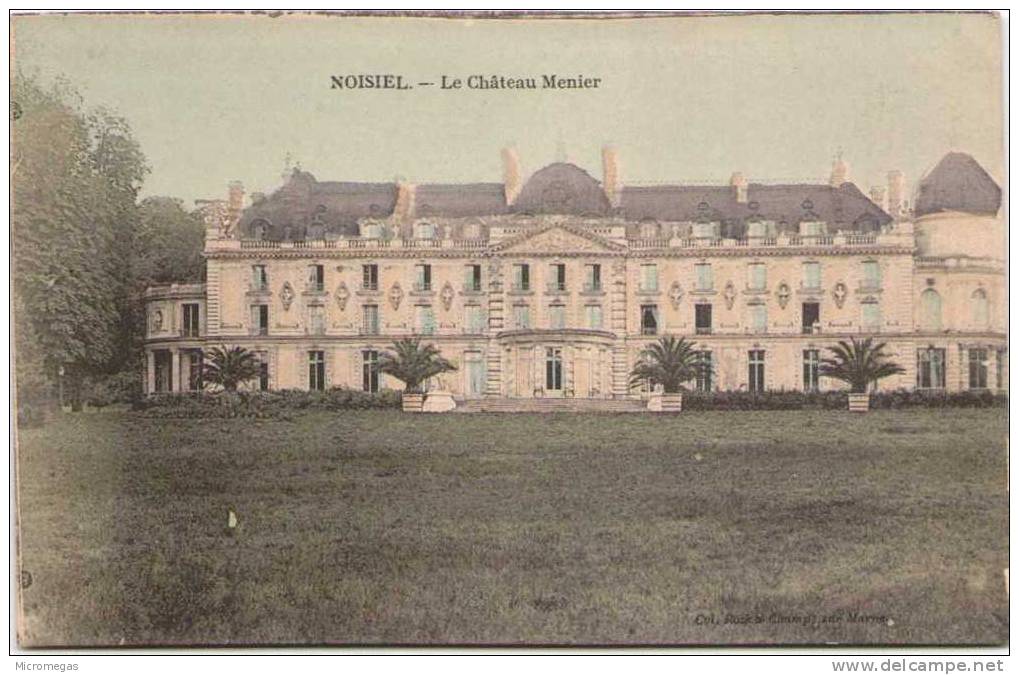 NOISIEL - Le Château Menier - Noisiel