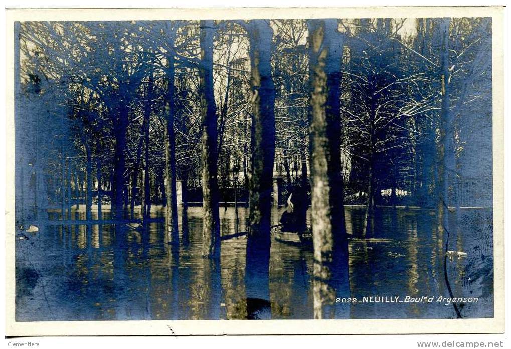 Bard D´Argenson Lors Des Crues De 1910 - Neuilly Sur Seine