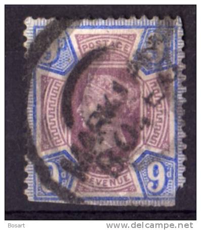 Grande Bretagne Victoria Jubilé.1891.n°101.c°50€ - Usati
