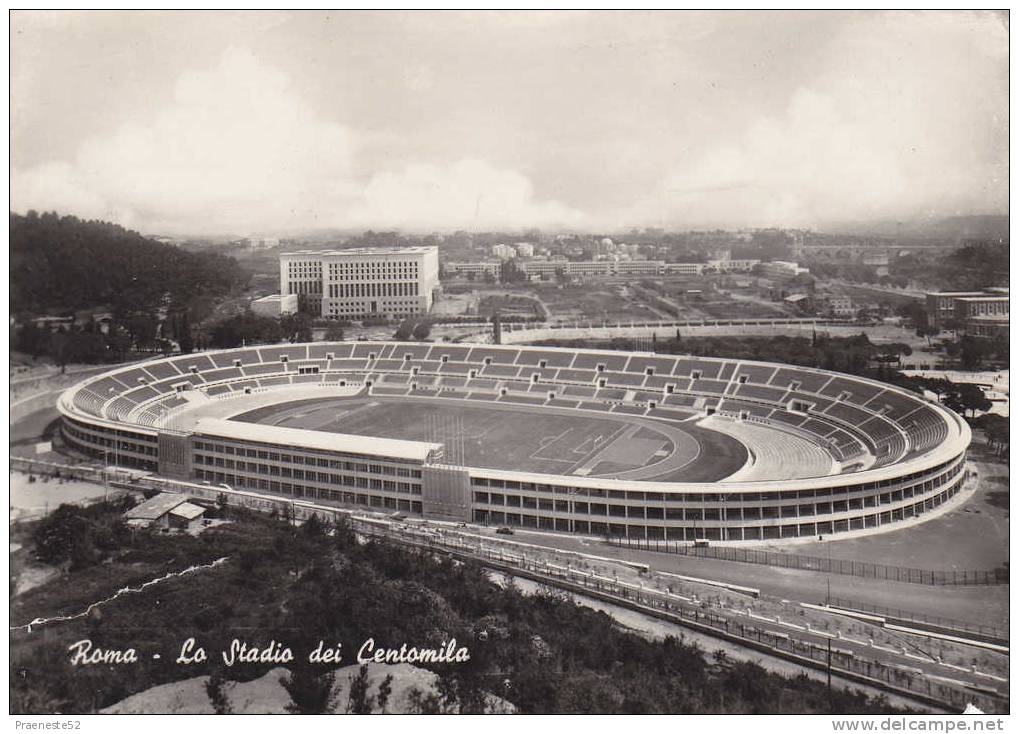 Roma-stadio Dei Centomila-viaggiata - Stadien & Sportanlagen