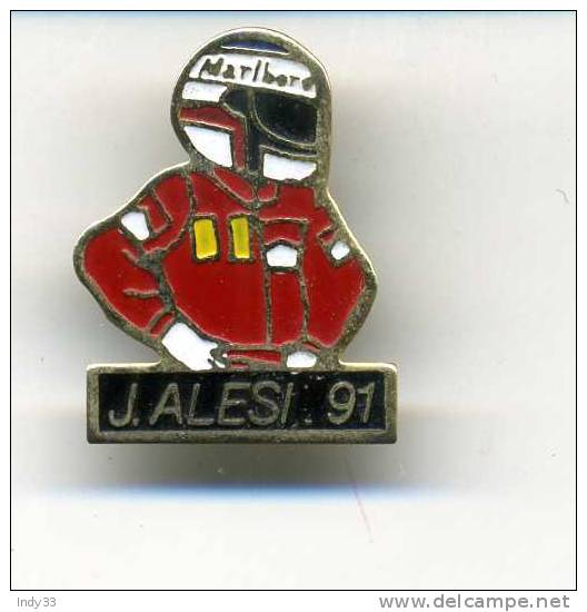 - PIN´S J. ALESI 91 - Automobile - F1