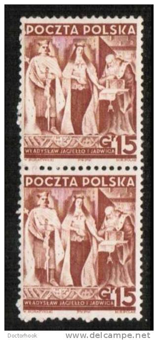 POLAND  Scott #  322**  VF MINT NH Pair - Unused Stamps