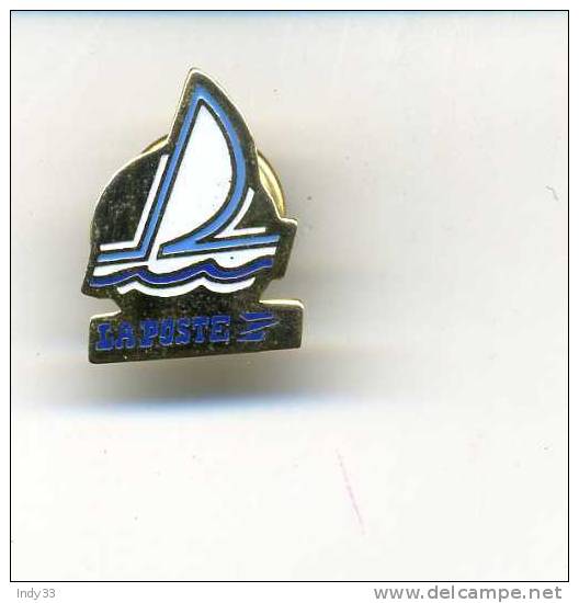 - PIN´S  VOILE LA POSTE - Sailing, Yachting