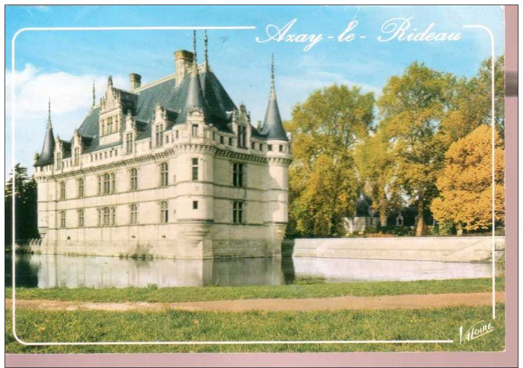 Carte Postale - Indre Et Loire - Azay Le Rideau - Azay-le-Rideau