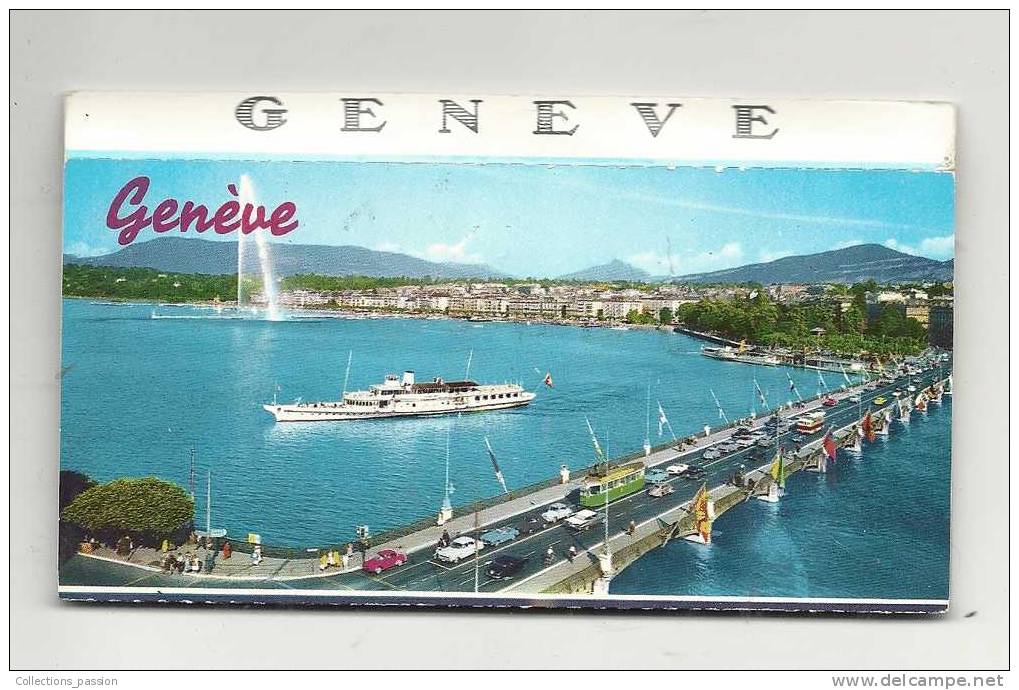 Photos, Suisse, Genève, Carnet De 10 Photos - Autres & Non Classés