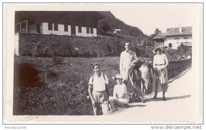 PETITE PHOTO SUISSE ? - SALVAN, 1938 - RANDONNEURS - Salvan