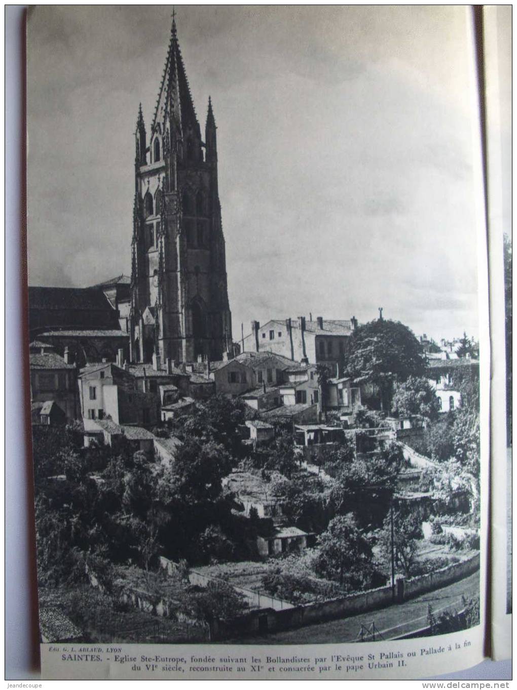 ARTICLE-REGIONNALISME - Saintes - La Rochelle - Les Sables d'Olonne -  1939 - églises , cathédrales