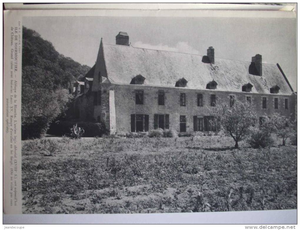 PHOTO - REGIONNALISME - Ile de Noirmoutier ( Abbaye ) - Mont des Alouettes - Montagne sur Sèvres - 1939