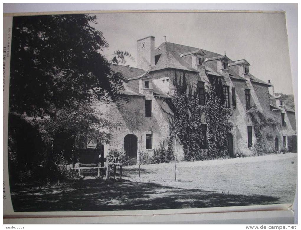 PHOTO - REGIONNALISME - Ile de Noirmoutier ( Abbaye ) - Mont des Alouettes - Montagne sur Sèvres - 1939