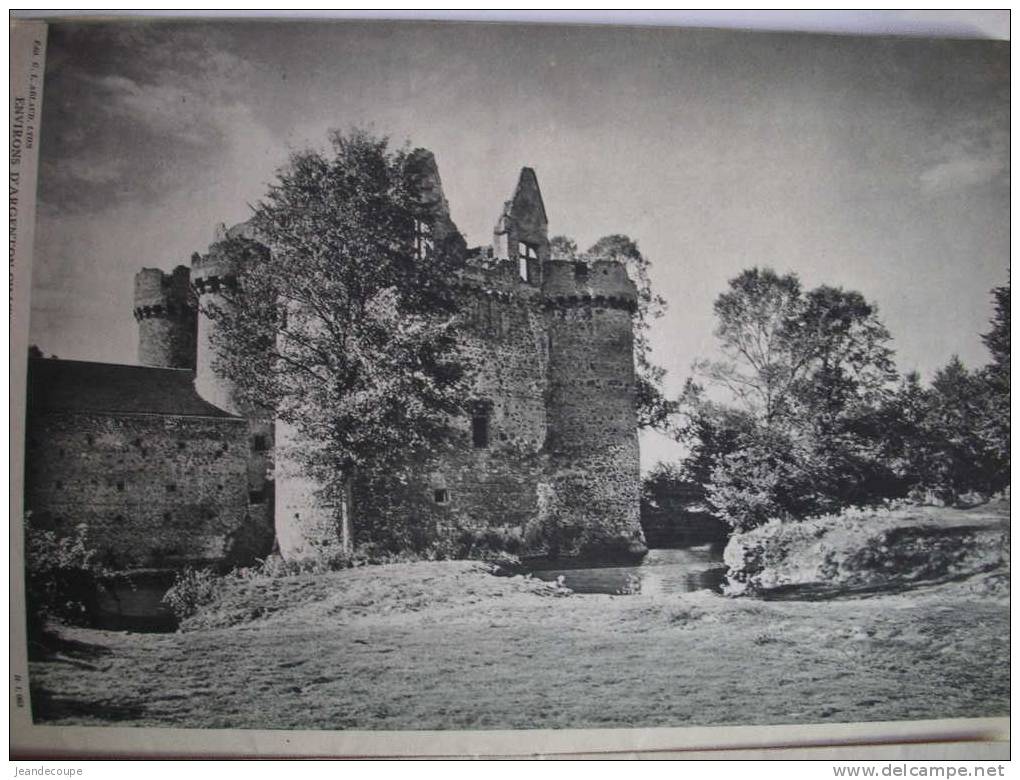 PHOTO - REGIONNALISME - Saint Florent Le Vieil - Argenton Château - Thouars  - 1939 - Historische Dokumente