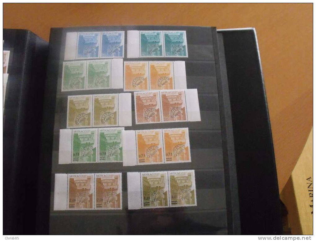 COLLECTION TIMBRES MONACO NEUVE 1950 A 1979