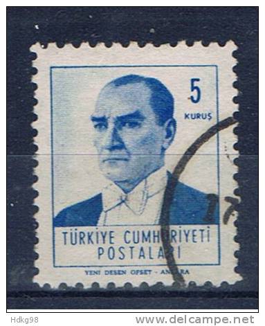 TR+ Türkei 1961 Mi 1815 Atatürk - Gebraucht