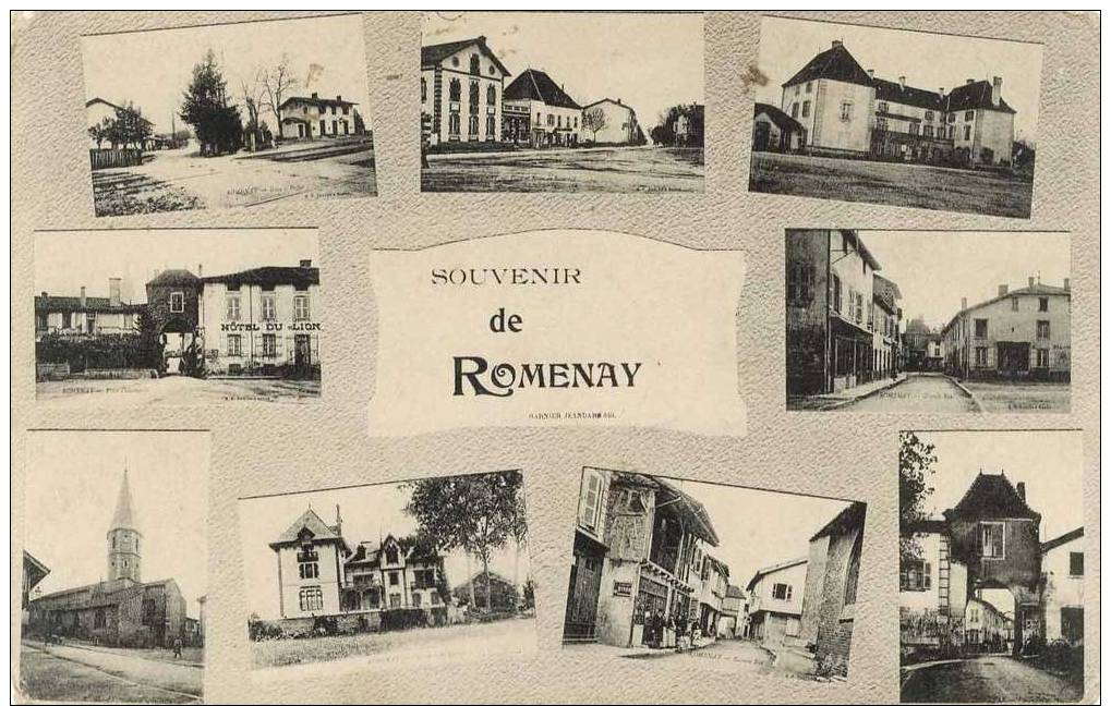 71- Souvenir De Romenay Multivues - Autres & Non Classés