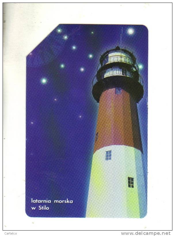 Polonia Rare Phonecard , Latarnia Morska W Stilo - Lighthouses