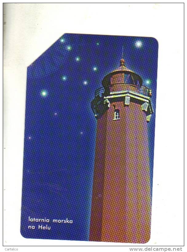 Poland Rare Phonecard , Latarnia Morska W Helu - Lighthouses