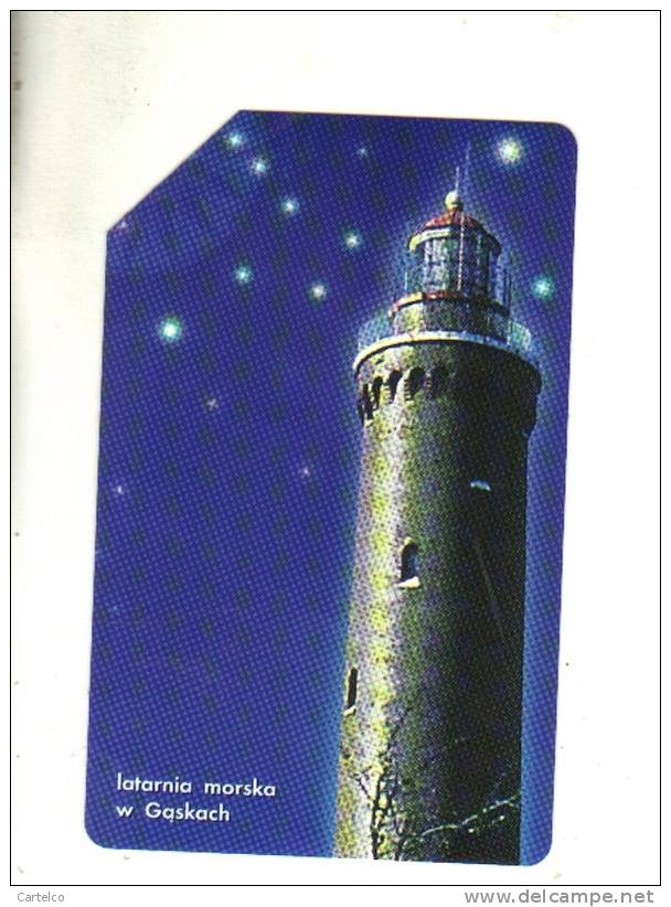 Poland Rare Phonecard , Latarnia Morska W Gaskach - Faros