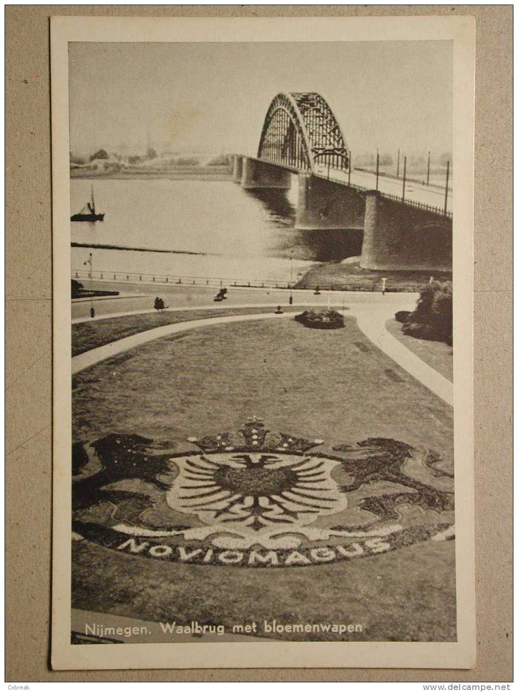 Nijmegen, Waalbrug Met Bloemenwapen, Brücke Bridge Pont - Nijmegen