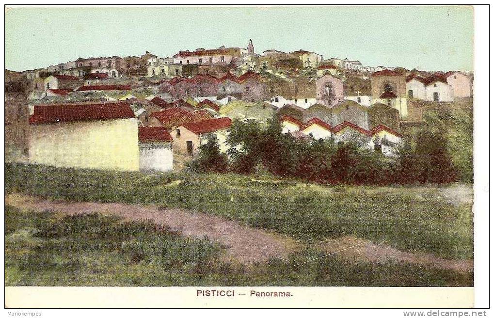 PISTICCI  -  Panorama - Matera