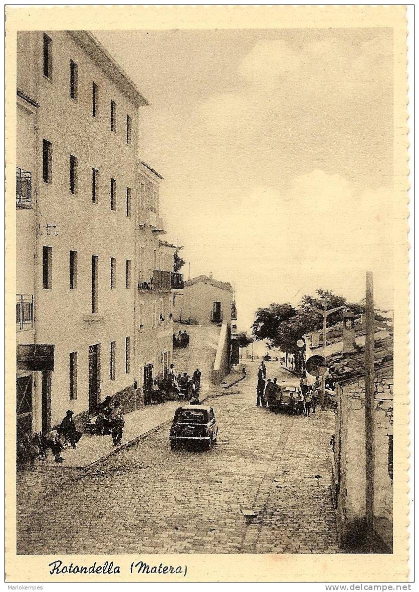 ROTONDELLA ( Matera )  -  Corso Garibaldi  -  Palazzo Degli Uffici - Matera