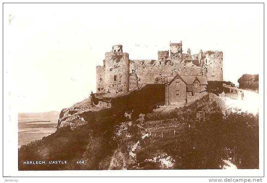 HARLECH. CASTLE.  REF 20027 - Merionethshire