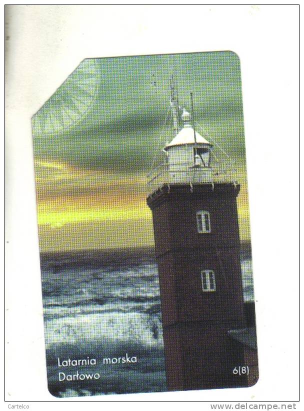 Poland Rare Phonecard , Latarnia Morska W Darlowo - Lighthouses