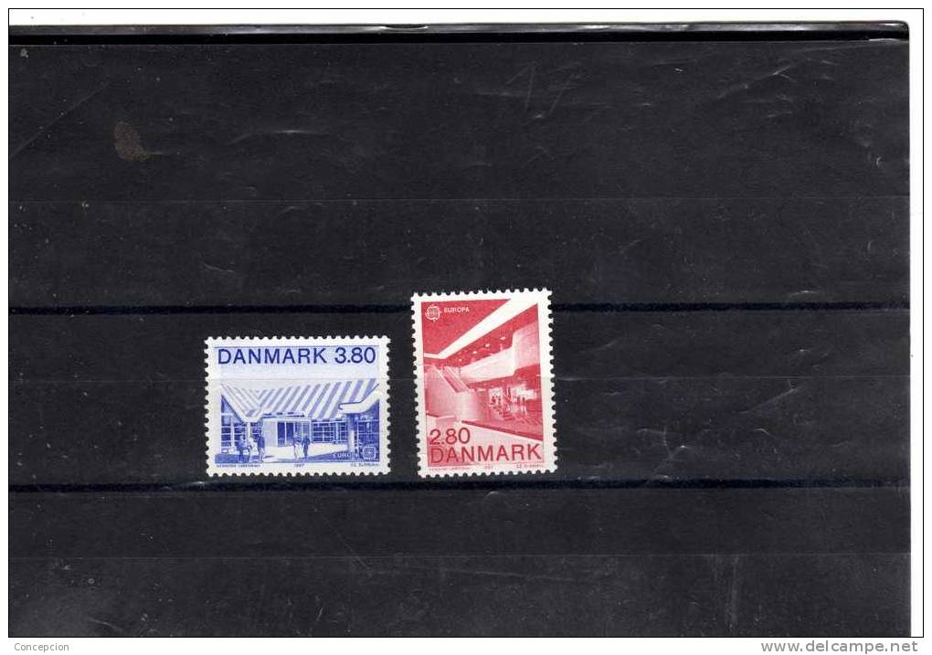 DINAMARCA Nº897 AL 898 - Unused Stamps