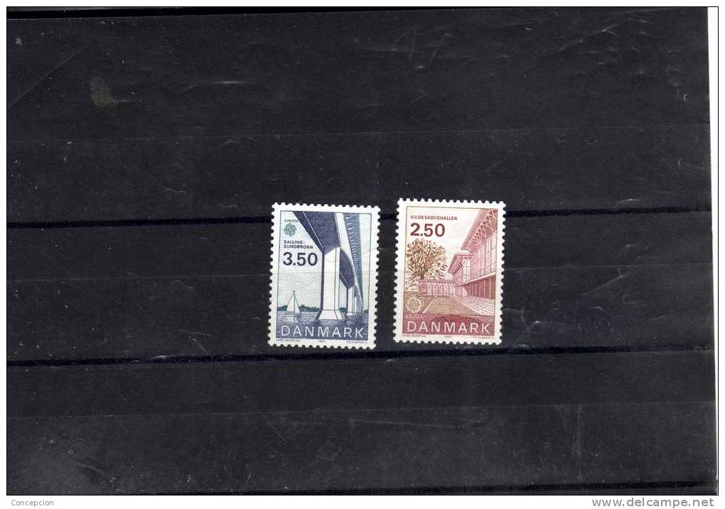 DINAMARCA Nº 784 AL 785 - Unused Stamps