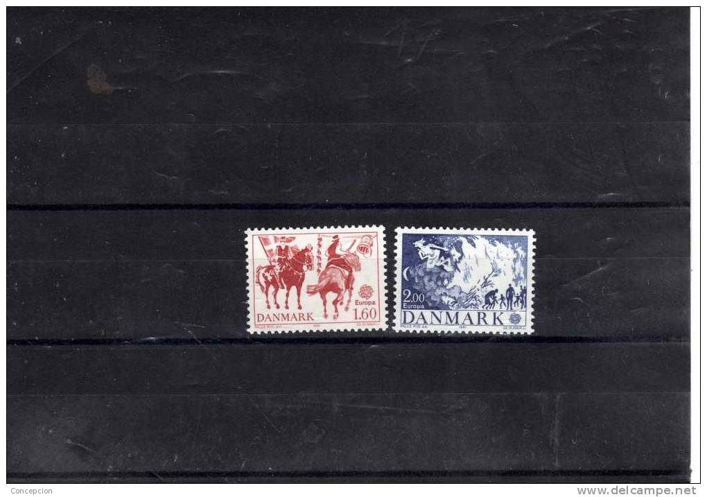 DINAMARCA Nº 733 AL 734 - Unused Stamps