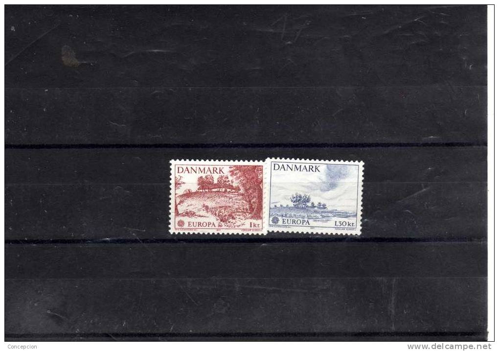 DINAMARCA Nº 640 AL 641 - Unused Stamps