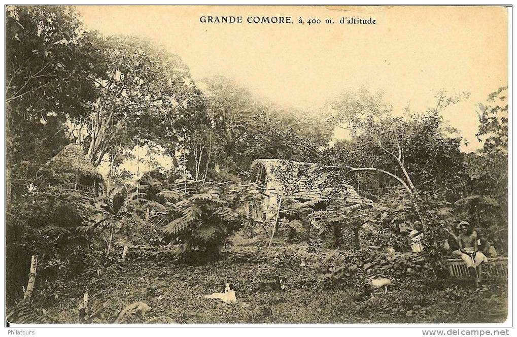 GRAND COMORE à 400 M D'altitude - Comores