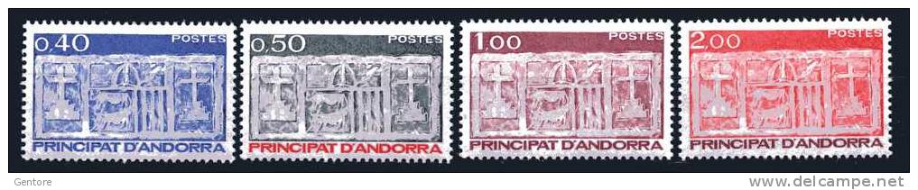 FRENCH ANDORRA 1983  Primitive Vallees    Yvert Cat N° 316/24  MNH ** Absolutely Perfect - Archaeology