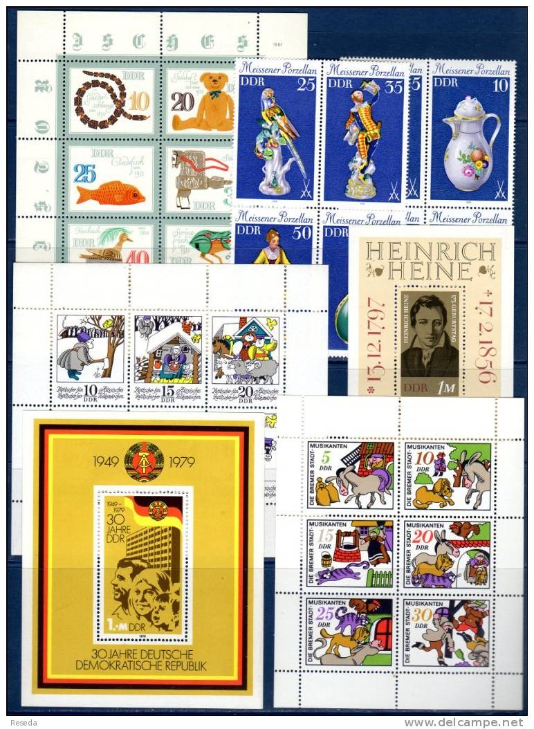 Collections De Blocs Feuillets **  MNH - Lots & Kiloware (max. 999 Stück)