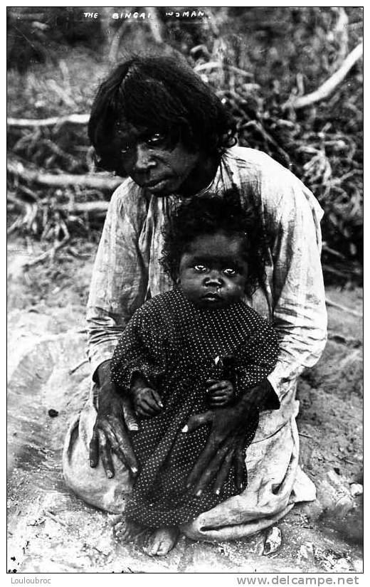 BINGAI WOMAN  FEMME DE BINGAI EN MALAISIE CARTE PHOTO - Malesia