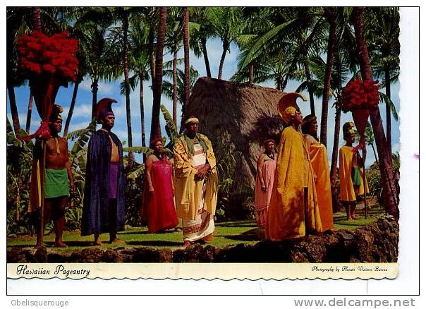 HAWAIIAN PAGEANTRY ANIMATION DENTELEE 1960 ET+ - Sonstige & Ohne Zuordnung