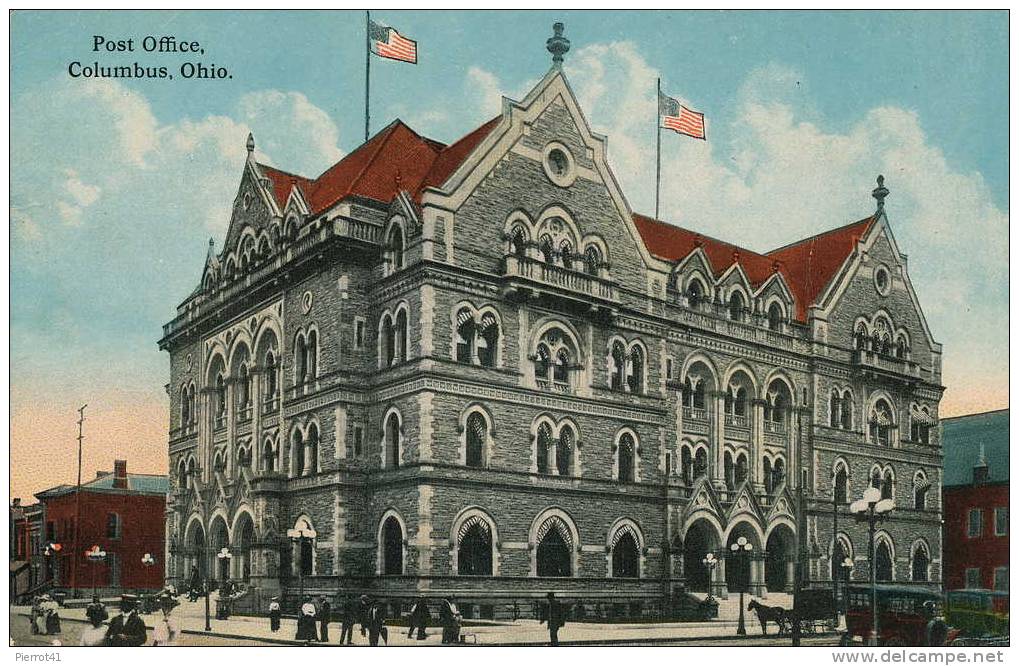 U.S.A.  COLOMBUS - OHIO    Post Office - Columbus