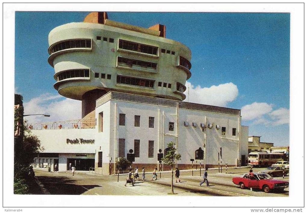 POST  CARD  FROM  HONG  KONG  /  PEAK  TOWER  RESTAURANT , HONG  KONG  /  Edit.  GPO  N° 14 - Chine (Hong Kong)