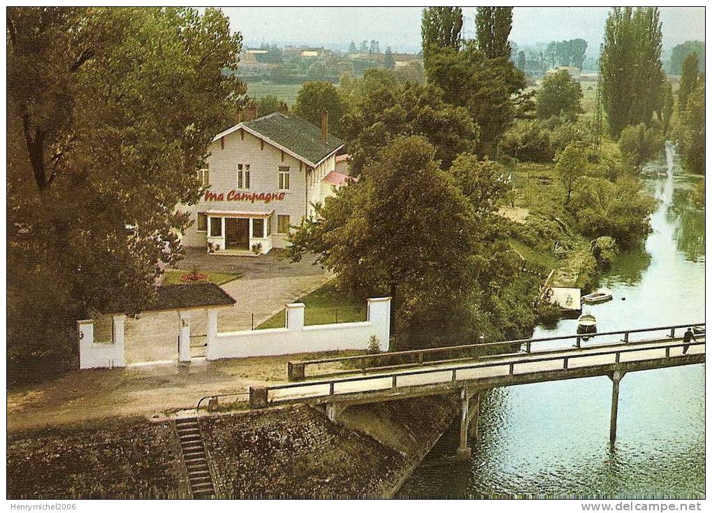 Saone Et Loire , Chalon Sur Saone , Vue Aérienne De L'hotel Ma Campagne A 3km Du Centre , Quai Bellevue - Chalon Sur Saone