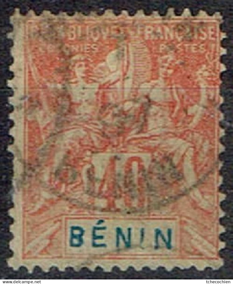 Bénin - 1894 - Y&T N° 42 Oblitéré. Dents Manquantes à Gauche Et à Droite. - Sonstige & Ohne Zuordnung