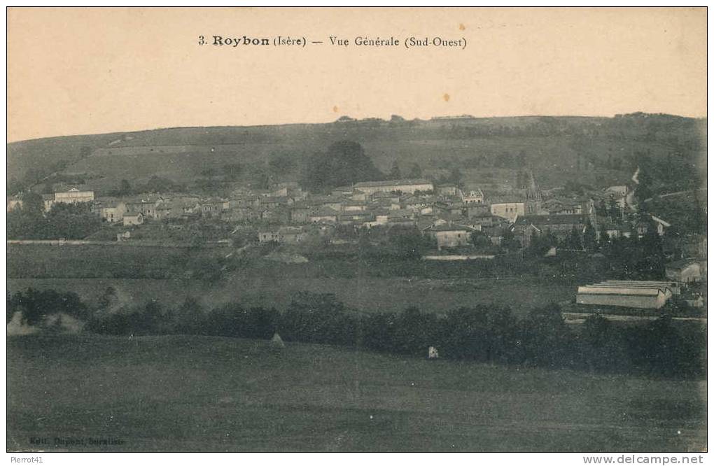 ROYBON - Vue Générale - Roybon